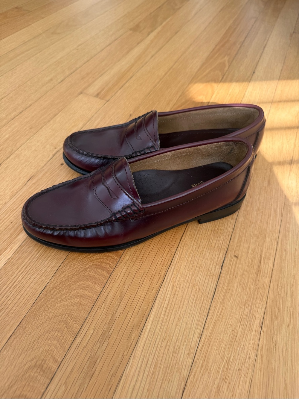 G.H. Bass & Co. Women’s Whitney Weejun Leather Penny Loafers